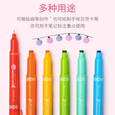 TUNACOCO 3 шт. или 12 шт./компл. японские Канцтовары TOMBOW маркировочная ручка с двойной