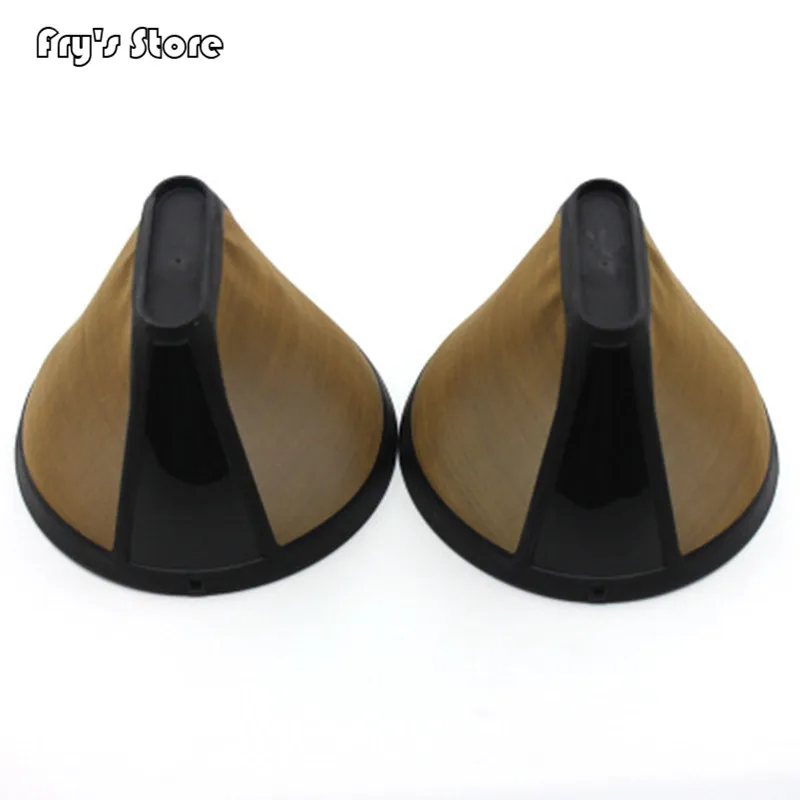 

5pcs Coffee Pot Filter Golden Coffee Filter Cone Coffee Machine Special Solid-liquid Separation Filter for Dropshipping