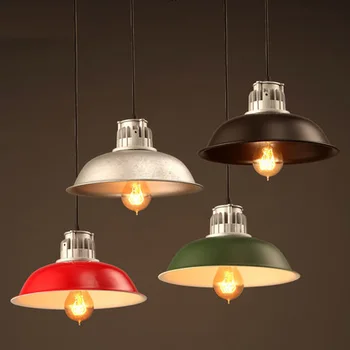 

Loft Industrial Style Pendant Lighting Personality Metal Pot Suspension Luminaire Coffee Shop Bar Edison Light Fixtures