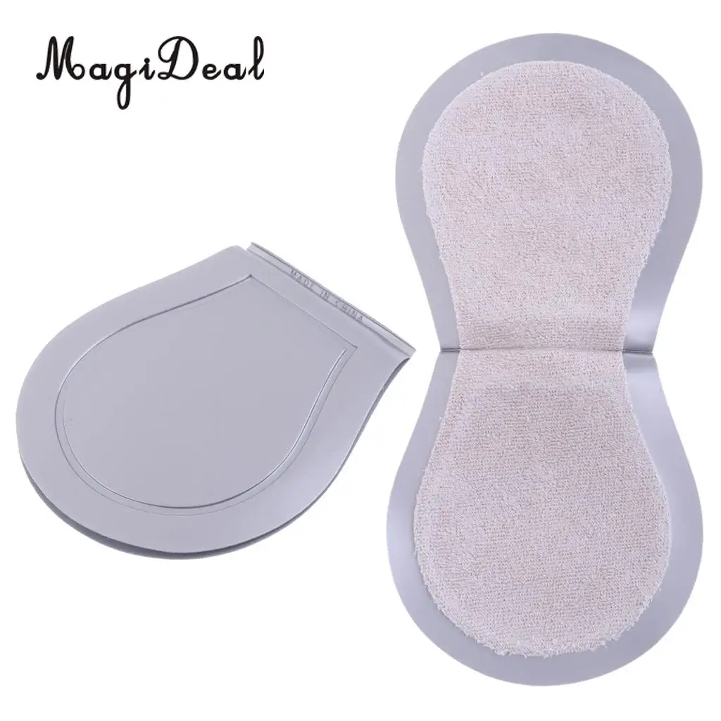 MagiDeal 2 Pieces Reusable Golf Ball Cleaner Towel Keep In Your Pocket Golf Accessory