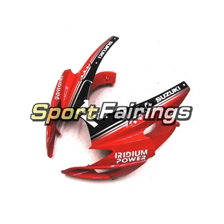 Обтекатели для GSXR600 GSXR750 K6 06 07 2006 2007 Suzuki Sportbike Пластик система впрыска Кузов рамы кузова красные, черные капоты