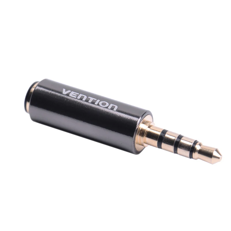 

Vention 1 piece audio 3.5mm to 3.5mm Earphone Headphone Connector OMTP to CTIA Converter Aux adapter plug jack Stereo Headset
