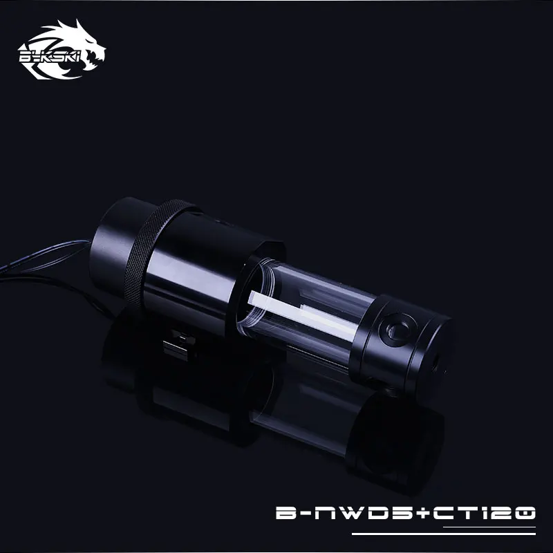 

Bykski B-NWD5 CT Integrated Reservoir Water Cooling Pump 1100/1500L 3.8M Black