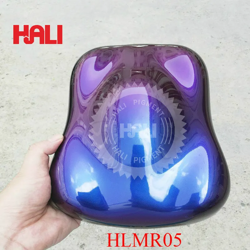 

chrome pigment,super chameleon pigment,mirror effect pigment powder,item:HLMR05 color:blue/purple/red,weight:50g,ship by Fedex.