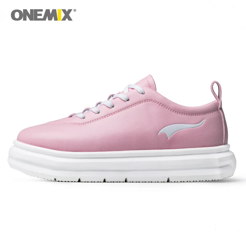 ONEMIX Woman High Platform Running Shoes For Women 5 CM Hight Increase