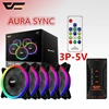 darkFlash Authentic DR12-Pro Computer Cooler Cooling RGB Fans Computer PC Case Fan RGB Adjust 3P-5V AURA SYNC LED 120mm Fan ► Photo 1/6