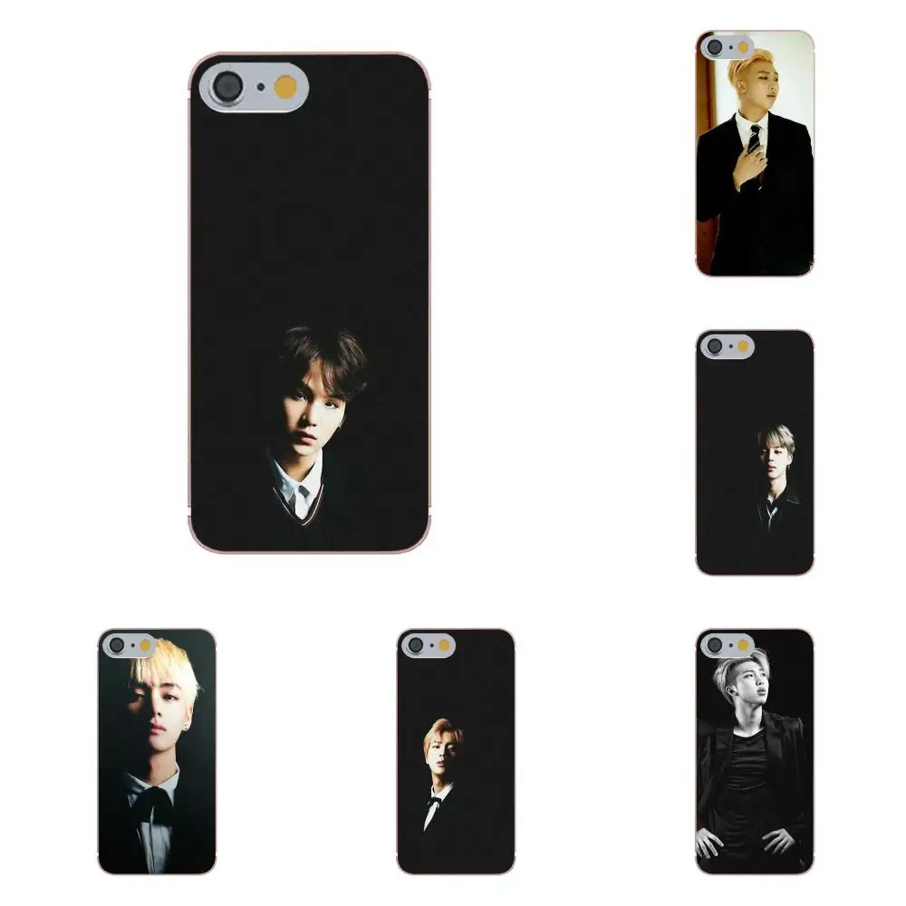 Tpwxnx Taehyung Kpop TPU Модный чехол для Apple iPhone 4 4S 5 5C 5S SE 6 6S 7 8 Plus X|Чехлы-накладки| |