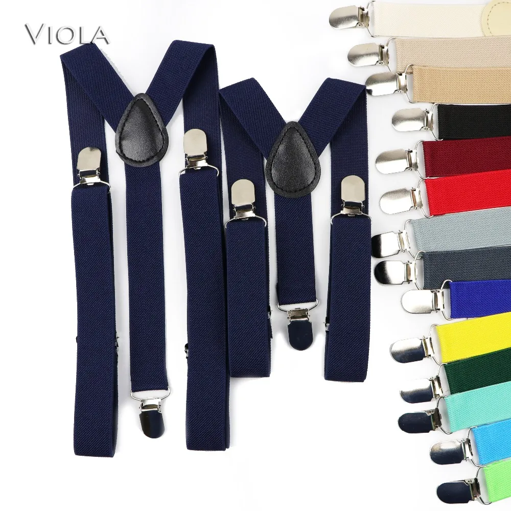 

Lovely Men Children Soild Suspenders Set Parent-Child Colorful Y-Back Braces Belt Adult kids Bow Tie Adjustable Daily Accessory