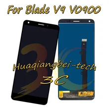 5,7 '' черный/золотой для zte Blade V9 V0900 Полный ЖК-дисплей+ кодирующий преобразователь сенсорного экрана в сборе Замена протестирован