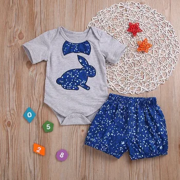 

new born baby clothes set Fashion Newborn Infant Baby girl Toddler T-shirt Tops+Pants Outfit Clothes 2pcs infant clothing boy