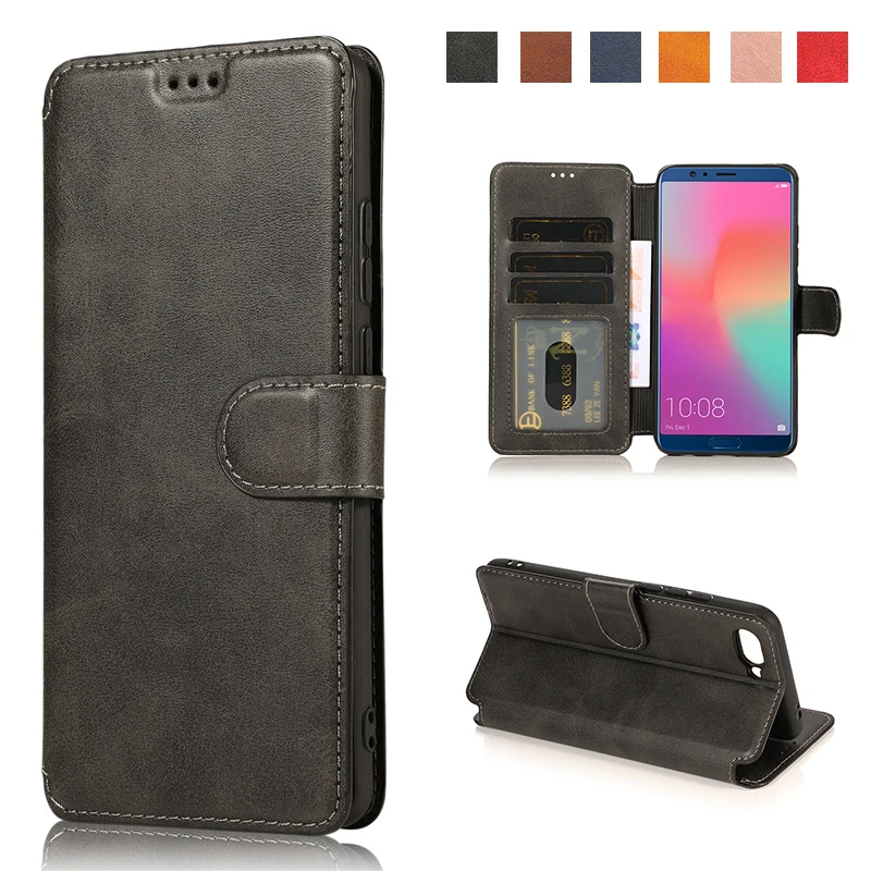 Чехол для телефона Huawei Y6 Y7 Y5 Prime Pro Y9 2019 2018 кожаный флип-кошелек с отделением карт