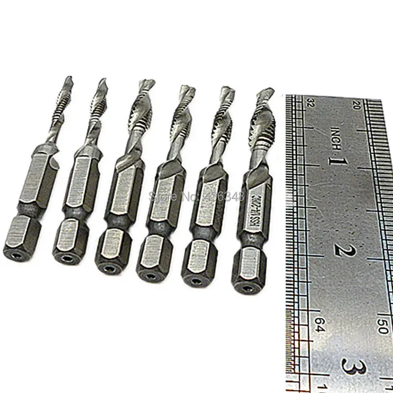 SAE DrillTapDeburr Bit Set, For Steel,Copper,Brass,Aluminum,Plastic