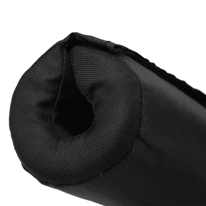 Штанга Подушка приседающая для тяжелой атлетики пена для шеи Защита плеча поддержка черная ткань Оксфорд высокая эластичная пена штанга подушка новая
