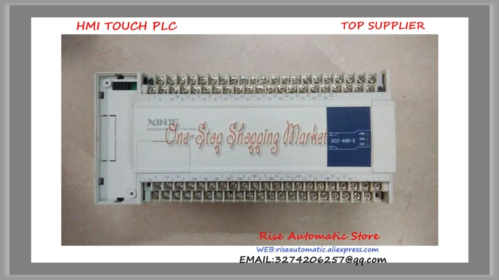 28point NPN input 20point transistor output XC2-48T-E PLC DC24V 3COM with &cable New Original original plc es2 series digital extension module 24 point 24do npn transistor dc power dvp24xn200t 100 240vac