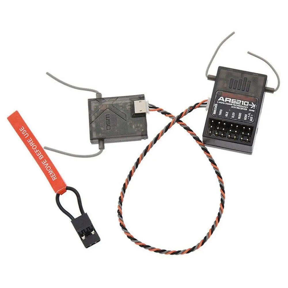 

Replacement 6-Channel AR6210 Receiver for DSMX for RX Support for DSM2 for DX6I for DX9 for Spektrum Transmitter Full Range