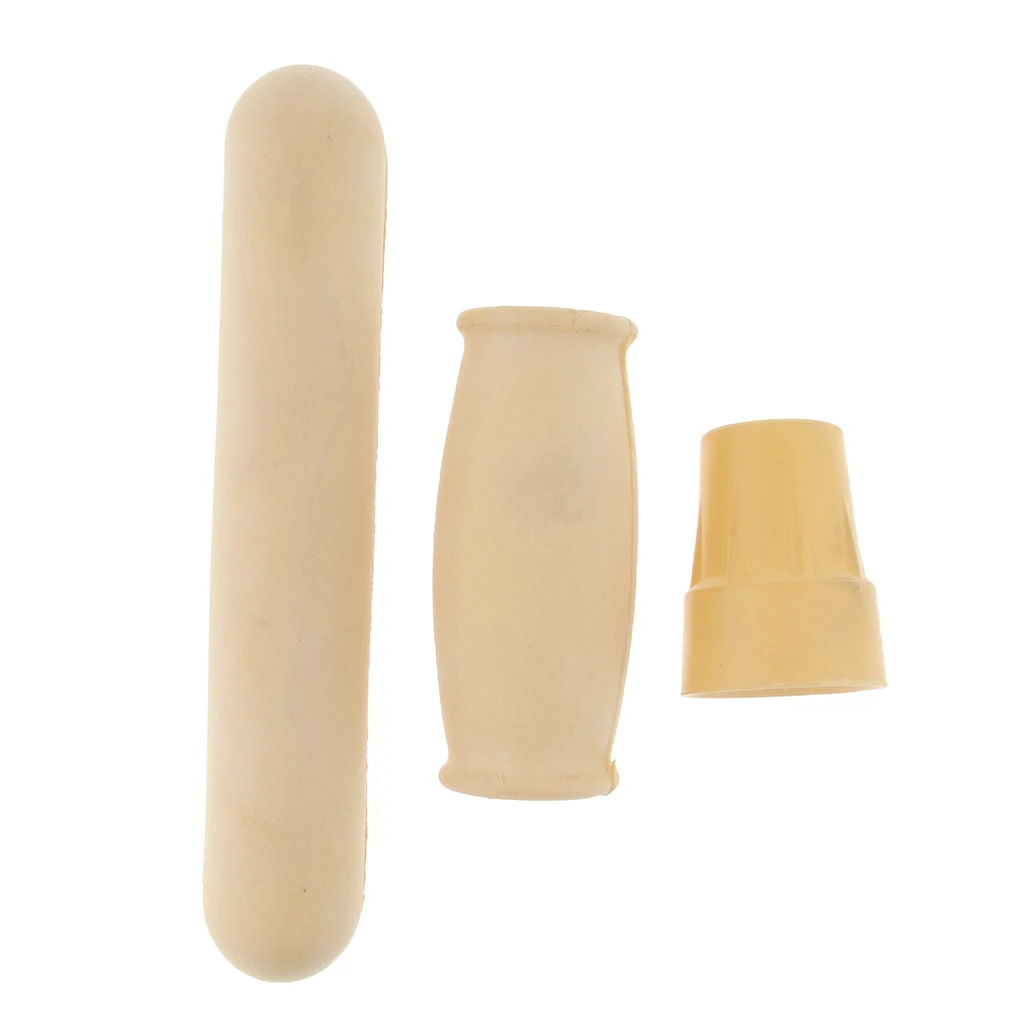 3pcs/set Crutch Accessory Kit Crutch Pad+Handle Grip Covers+Crutch Tips Cover for 22mm Cane Tip