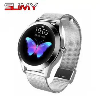

Slimy KW10 Smart Watch Women Men 1.04 Inch Screen IP68 Waterproof Heart Rate Monitor Call Reminder Sport Fitness Smart Bracelet