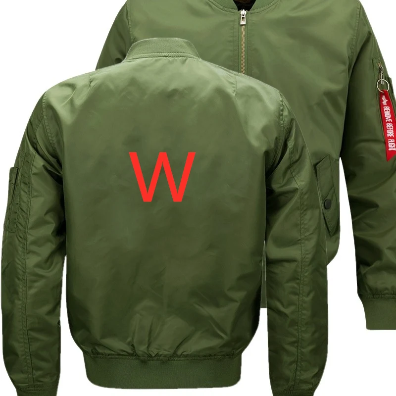 Günstig W Neue Herbst Winter Baseball Kleidung Tragen Air Force One Bomber Jacken Männer militär Armee Pilot Jacken Weste Homme Plus größe Mantel
