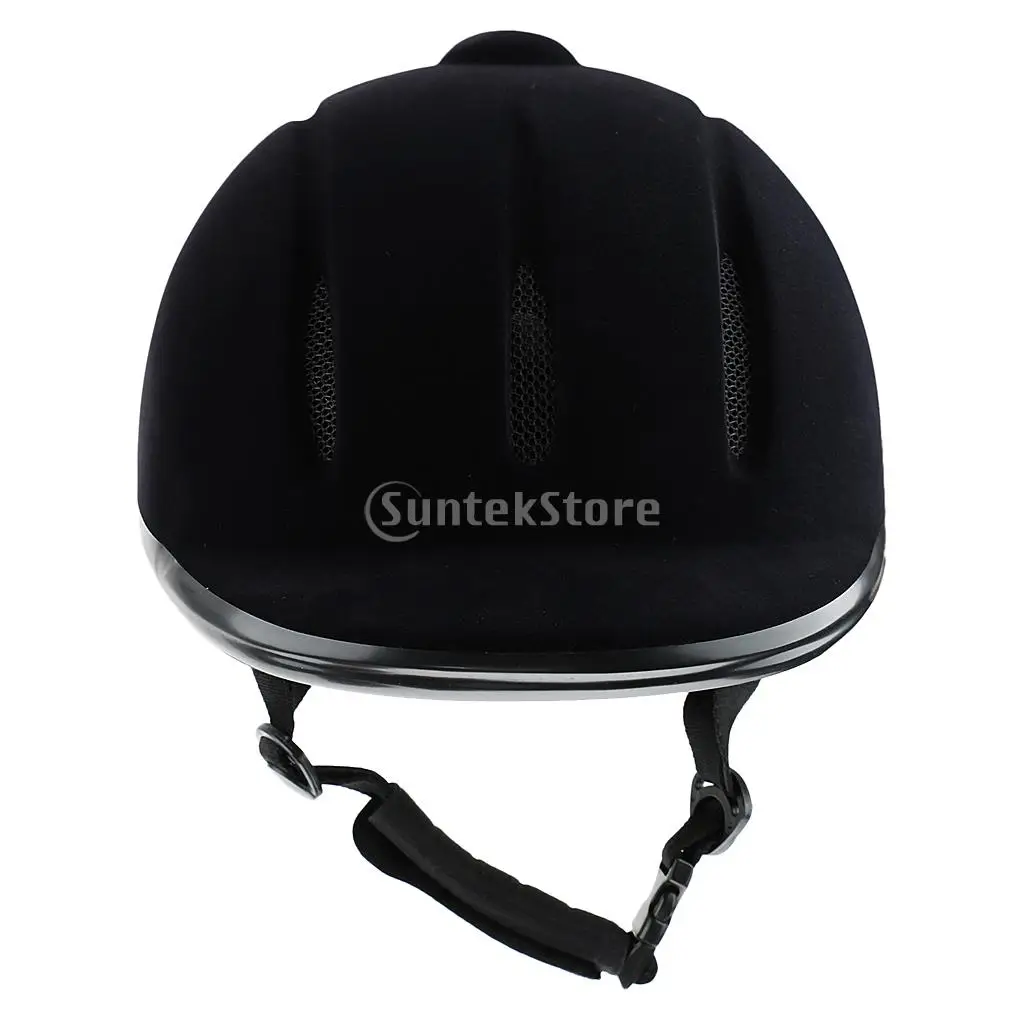 Конный шлем для верховой езды низкий профиль вентилируемый головной убор черный s m l xl Западный шлем для верховой езды