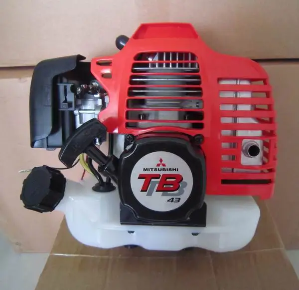 TB43 GASOLINE ENGINE FOR MITSUBISHI 42.7CC 2 STROKE POWERED BACKPACK AUGER BLOWER BRUSH CUTTER TRIMMER SPRAYER FINISHED UNIT TB43 GASOLINE ENGINE FOR MITSUBISHI 42.7CC 2 STROKE POWERED BACKPACK AUGER BLOWER BRUSH CUTTER TRIMMER SPRAYER FINISHED UNIT
