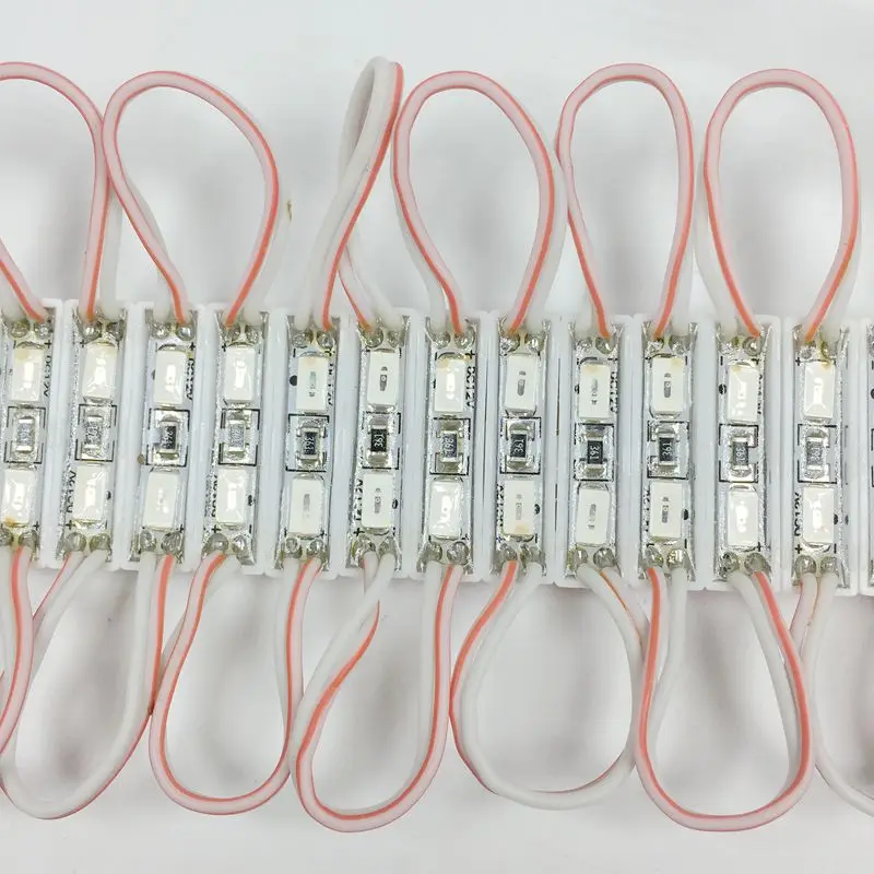 1000 шт./лот 5730 4040 2 светодиодный модуль лампы DC 12 V Водонепроницаемый IP65 супер яркое освещение мини светодиодный модули для знака оптовая