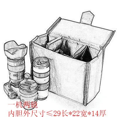Ручной кожаный рюкзак шаблон DIY версия на заказ, BXK-45 контейнер для фотоаппарата чертежи