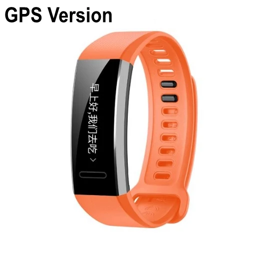 huawei Band 2 pro B29 B19 с gps для плавания, браслет с контролем сердечного ритма, Push message - Цвет: GPS Version B29