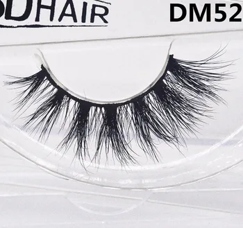 

DM52 new high quality 3D mink hair false eyelashes high-grade handmade three-dimensional realistic thick super soft mink hair