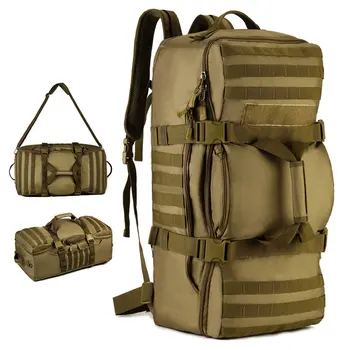 

Protector Plus 60L WaterProof Travel Bag Business Men Backpack Large Capacity Women Shoulder Tactical Duffel Bag FreeShip B061