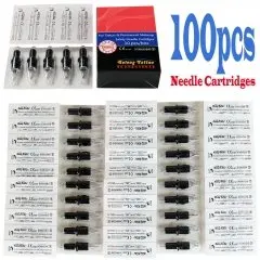 

Tattoo 100pcs Mixed Assorted Disposable Sterilized Hawk Tattoo Needle Cartridges for Liner Shader EN03-100