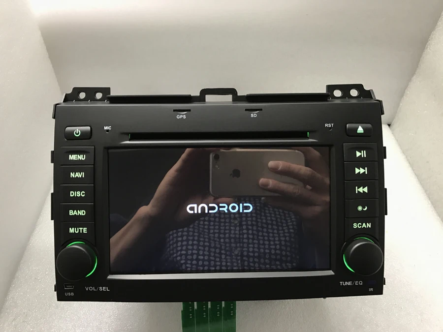

Pure Android 8.0 Octa Core 2GB RAM Car DVD 1024*600 Capacitive Screen ,32GB GPS BT WIFI for TOYOTA Land Cruiser Prado 120