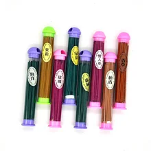 Одна коробка тибетская Лилия Роза яблоко сандаловое дерево индийский курильница баррель 50 шт Цвет ладан палочки S