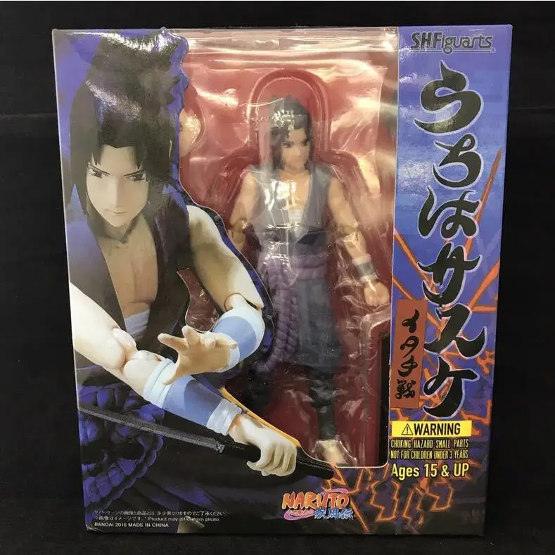 

14cm Naruto Uchiha Sasuke Anime Action Figure PVC New Collection figures toys brinquedos Collection