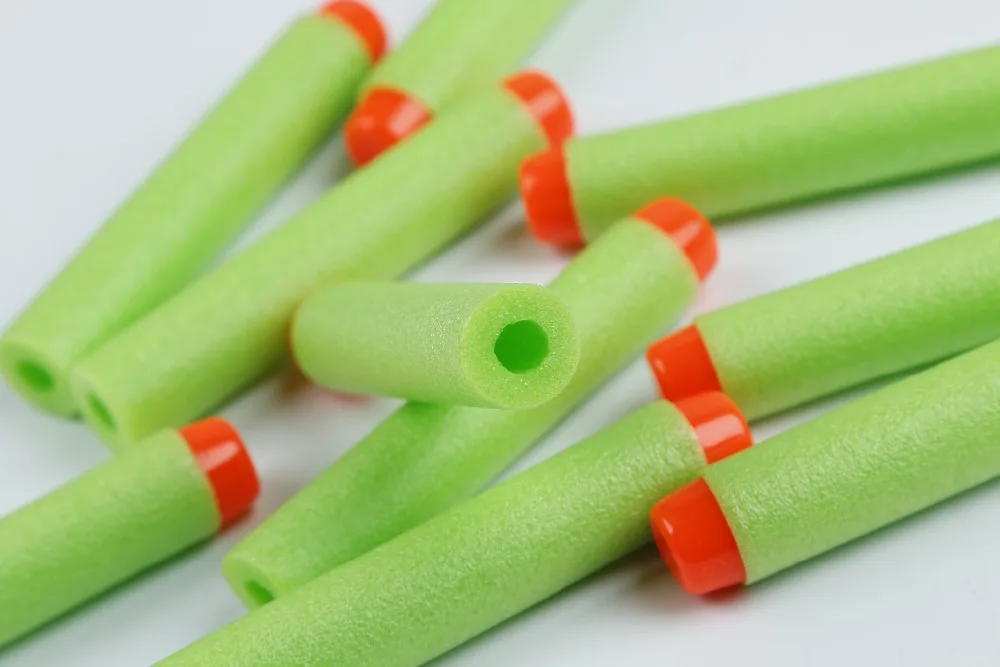 50pcs For Nerf Bullets Soft Hollow Hole Head 7.2cm Refill Darts Toy Gun Bullets for Nerf Series Blasters Xmas kid Gifts green 50pcs For Nerf Bullets Soft Hollow Hole Head 7.2cm Refill Darts Toy Gun Bullets for Nerf Series Blasters Xmas kid Gifts green