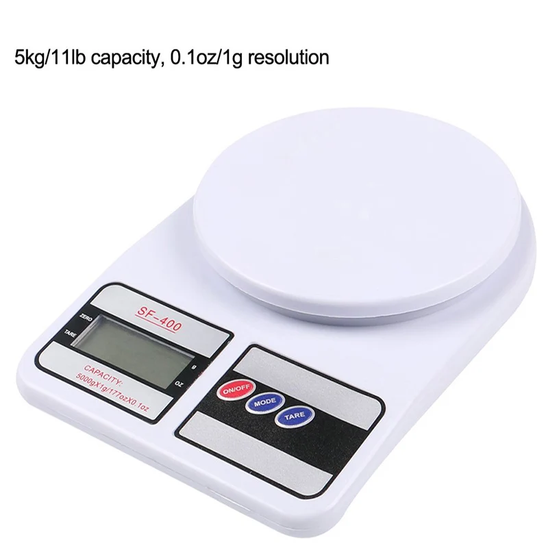 400 high precision household electronic kitchen scale Electronic scale for food herbs scale 22 pound  1G2
