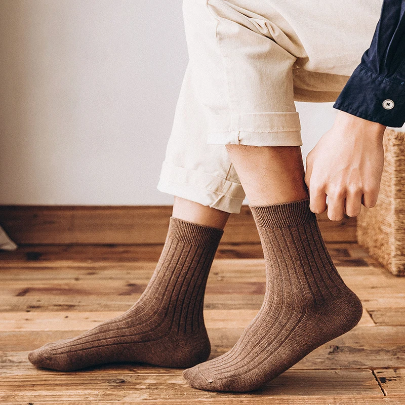 

Socks men socks spring and autumn A340 boat socks men personality color matching solid quality