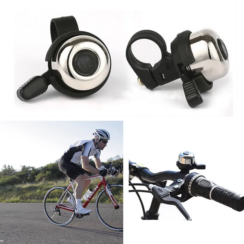 2017 new For Safety Cycling Bicycle Handlebar Ring Black Bike Bell Horn