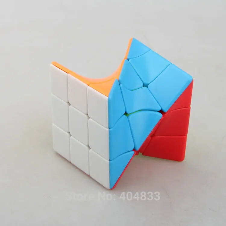 Mofangjiaoshi DNA Cube металлизированная ветряная мельница Fisher/3x3 fanxin 3x3 Twisty Cube Cubo Magico обучающая игрушка Прямая поставка