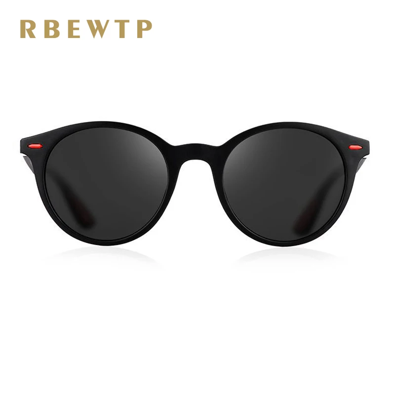 RBEWTP, дизайнерские, унисекс,, круглая оправа, классические, поляризационные солнцезащитные очки, для мужчин и женщин, для вождения, солнцезащитные очки, мужские, очки, UV400, Gafas De Sol
