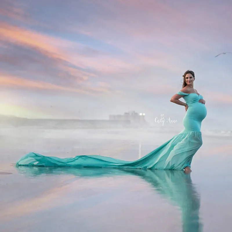 

2019 Sexy Pregnant Mother Dress Maternity Photography Props Women Pregnancy gowns Lace Dress for Pregnant Photo Shoot Clothing