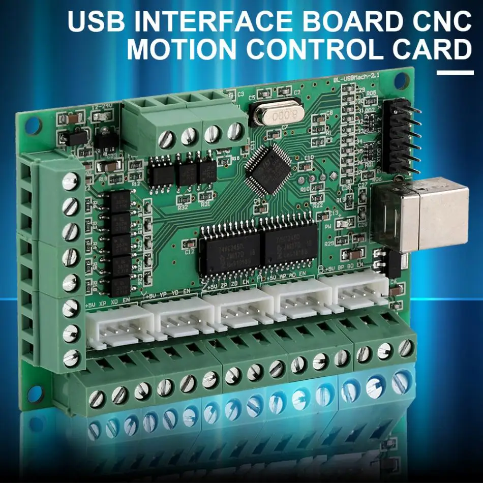 USB интерфейсная плата CNC MACH3 интерфейсная плата управления движением для гравировальной машины USB интерфейсная плата