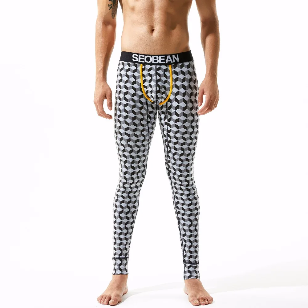 Термобелье мужское зимнее сексуальное с длинным рукавом|men thermal underwear|mens long johnslong