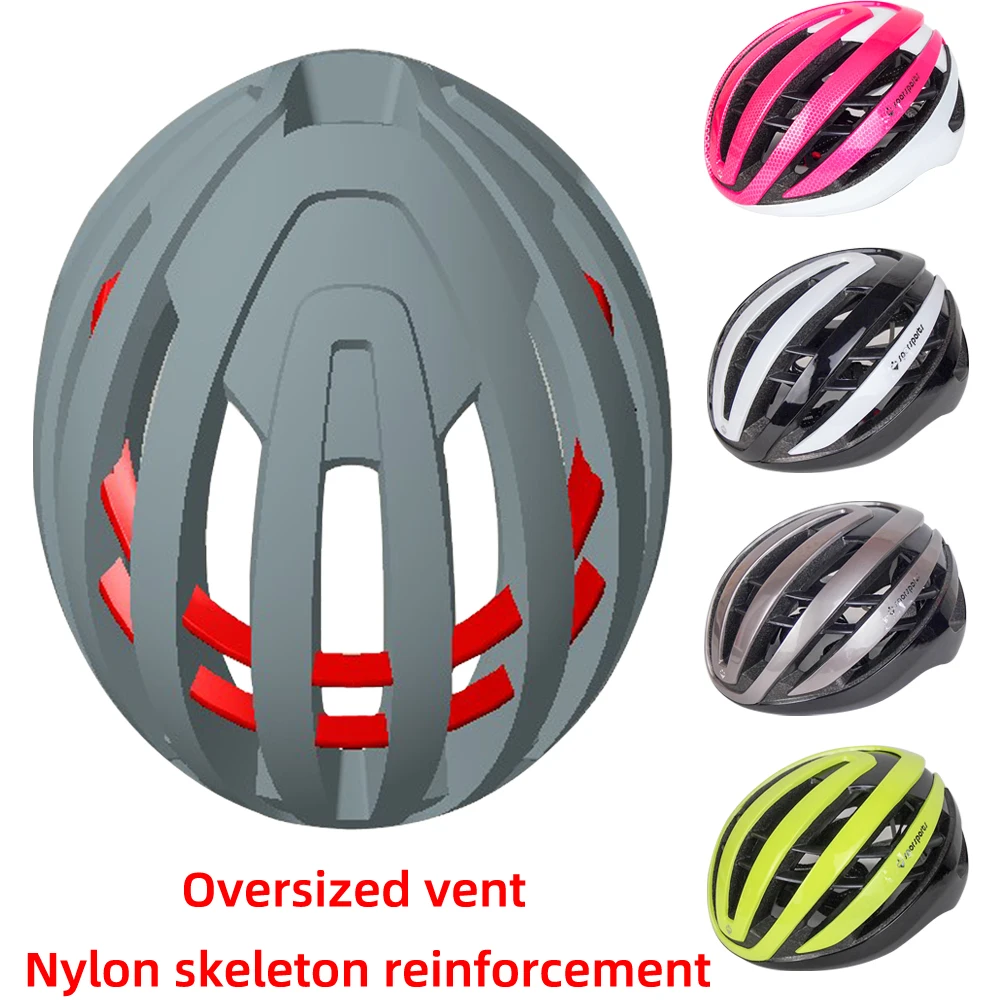 

2019 new pneumatic bicycle helmet road helmet skeleton helmet riding helmet men and women outdoor helmet skating helmet