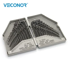 

30PCS Hex Key Wrench Spanner Set of Tools Multitool Multifunctional Hand Tools Metric Imperial Black Oxide Polished