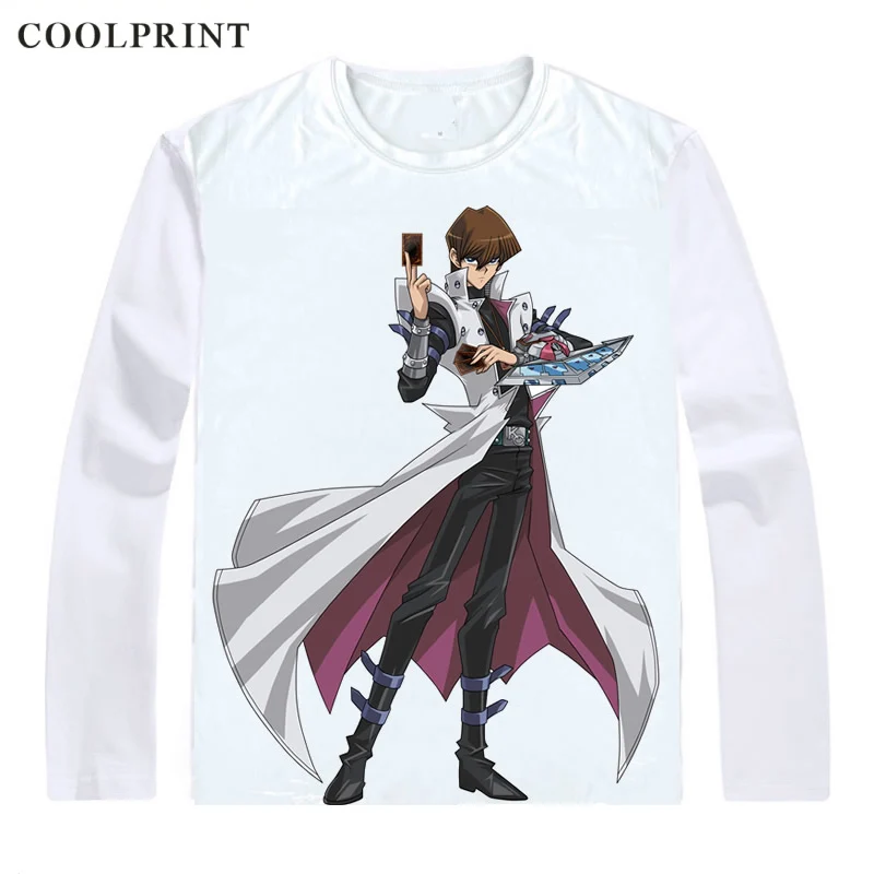 Футболка Kaiba сэто Кайба футболка Yuu Gi Ou Yu Oh King of Games Повседневная Винтажная с