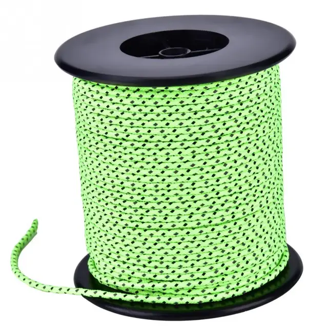 2.5MM Diameter 50m Reflective String Windproof Tent Rope Guy Line For
