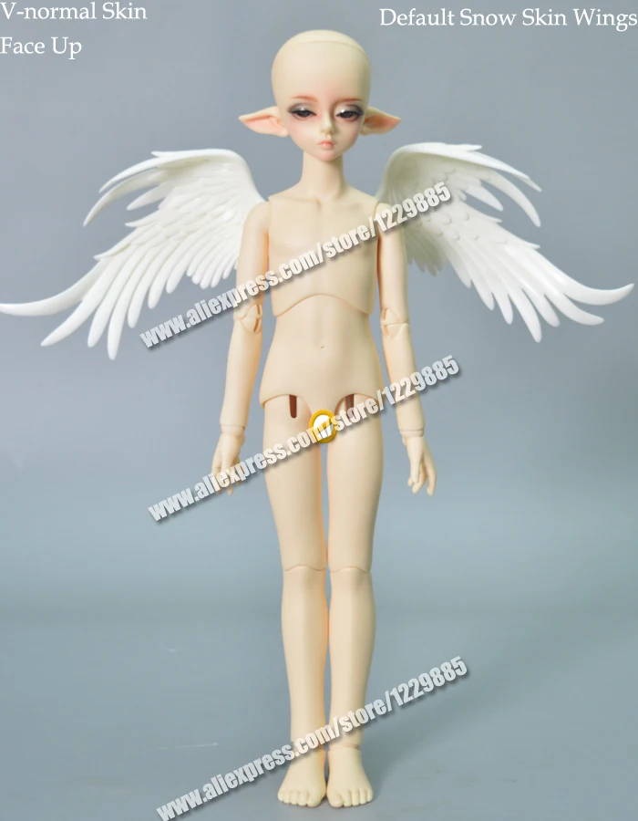 

HeHeBJD 1/4 Fantasy Doll Bory Elf head +Fantasy Wigs Free eyes free shpping