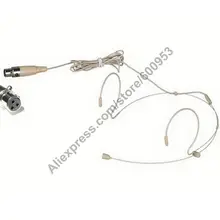 Топ micwl AK47 бежевый гарнитуры всенаправленный микрофон для AKG Самсон Gemini Беспроводной тела-Pack передатчик