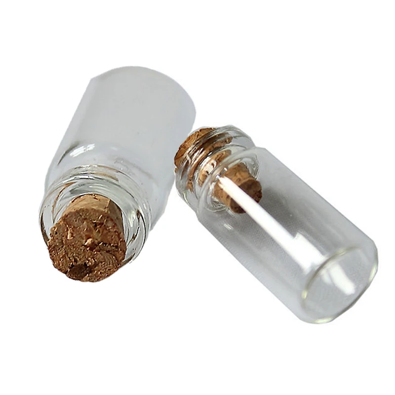 10pcs 24*12mm Small Glass Jars Mason Jar Message Vials Cheap Cork Stopper Bottle DIY Small Glass Bottle Mini Containers ZH210 c