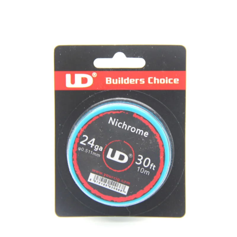 Original Ni80 Heating Wire Youde Nichrome Wire 30ft 10m/roll 24ga 26ga 28ga For RDA RBA Atomizer Original Ni80 Heating Wire Youde Nichrome Wire 30ft 10m/roll 24ga 26ga 28ga For RDA RBA Atomizer